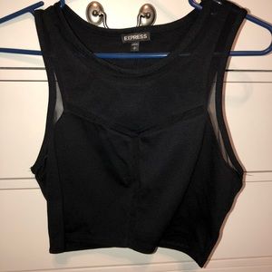 Express black crop